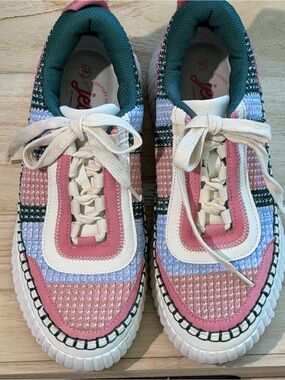 Jellypop Colorful Platform Sneakers Excellent condition Sz 8